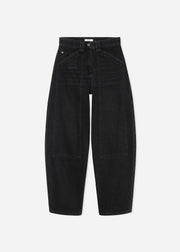 Denim Patch Pocket Jean - Black - CO Collections